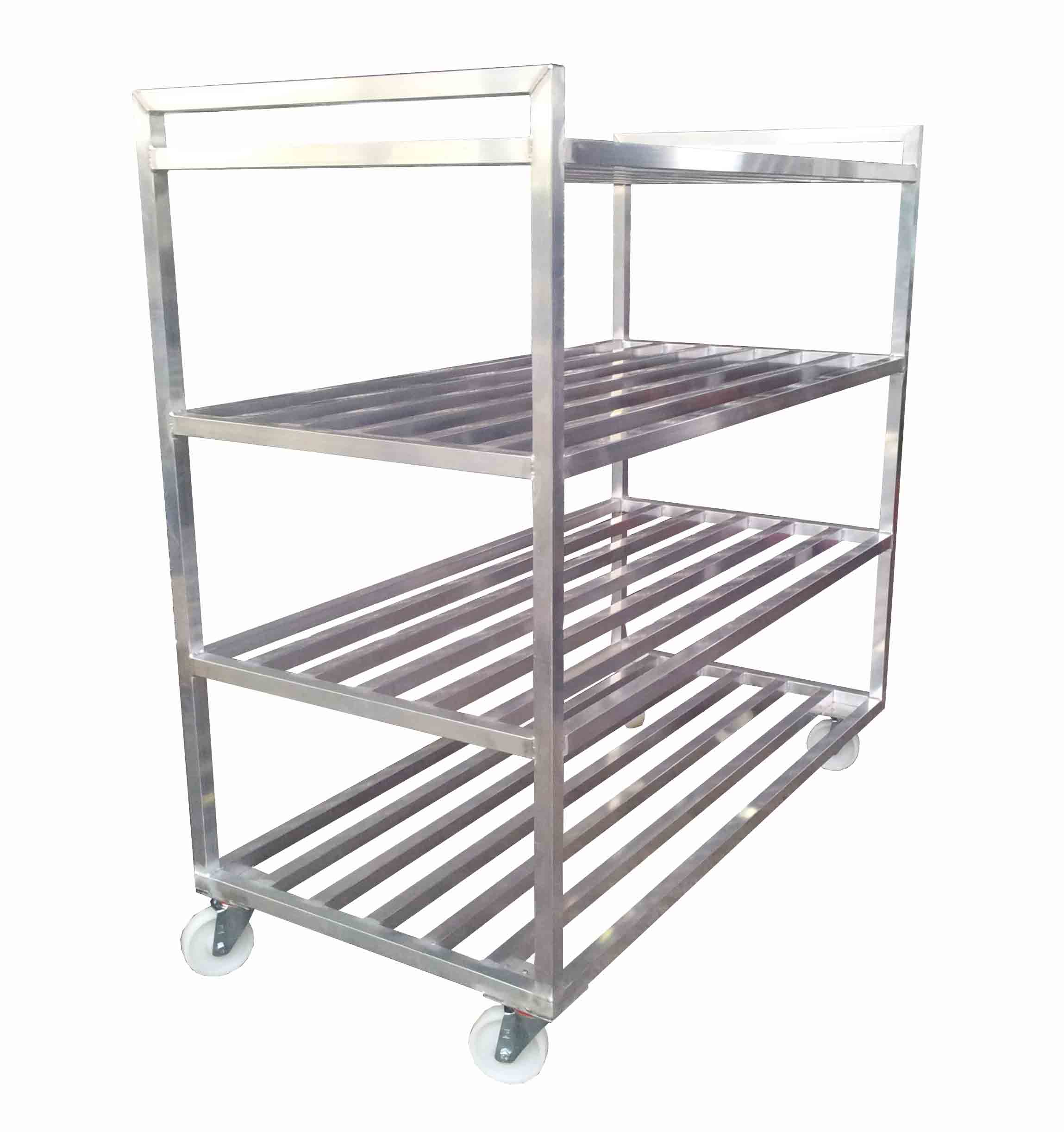 Stainless Steel and Aluminium, Cooking, Storage & Tray Trolley's